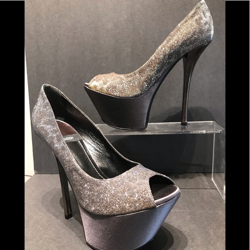 Baldan 🇮🇹 mega platform gold and silver leopard